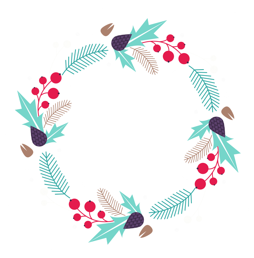 Christmas ~ Christmas Wreath Clip Art Free Imageschristmas - Wreath (1024x1024)