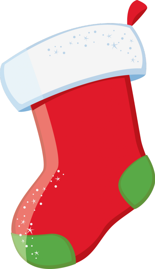 Christmas Stocking Clip Art - Christmas Socks Clip Art (830x1439)
