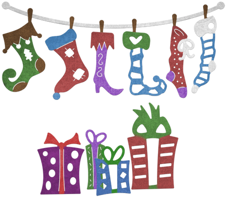 Cheery Lynn Designs Whimsical Christmas 5 Piece Die - Cheery Lynn Designs (500x500)