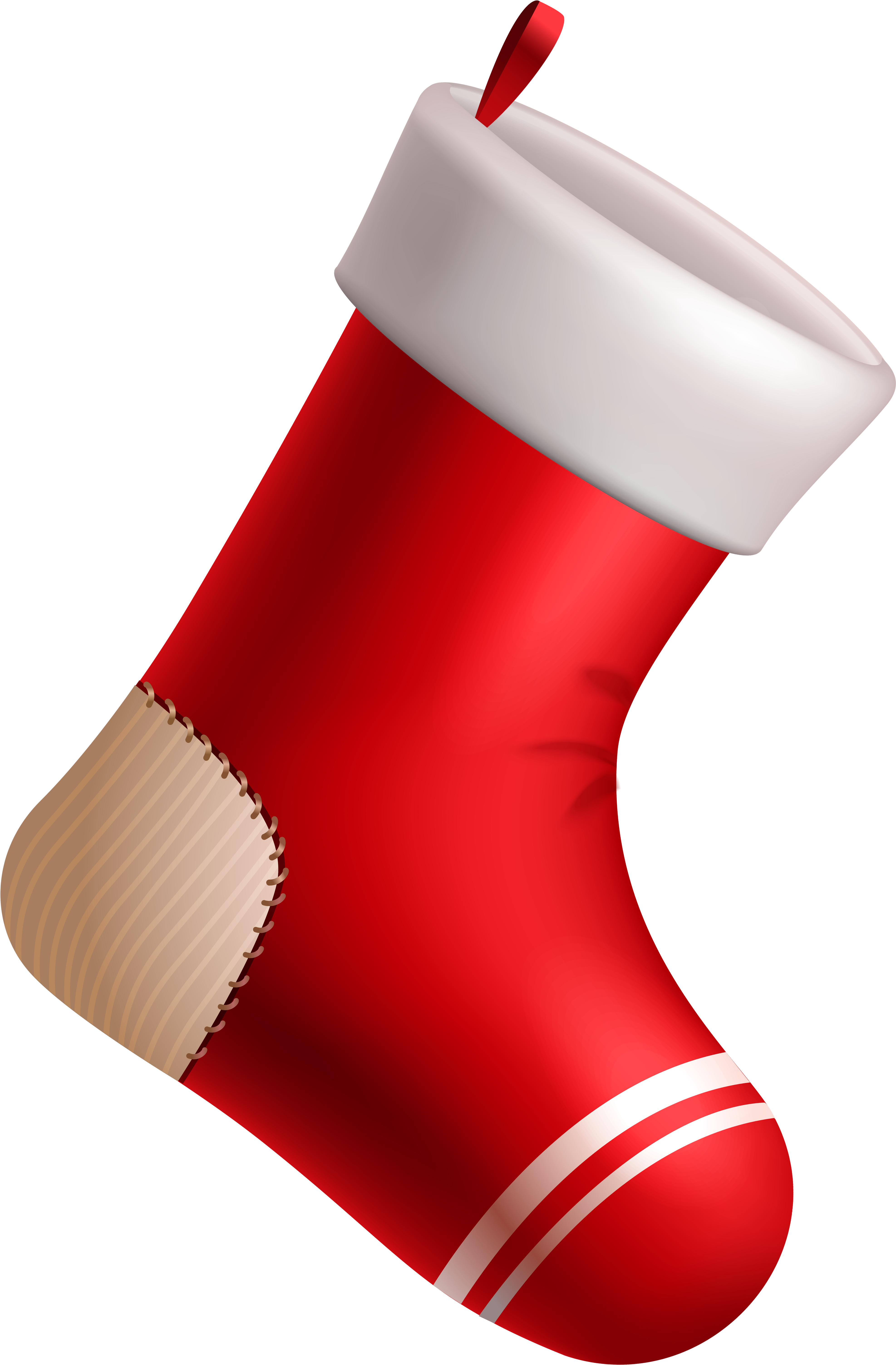 Christmas Red Stocking Png Clipart Image - Christmas Red Stocking Clipart (4020x6252)