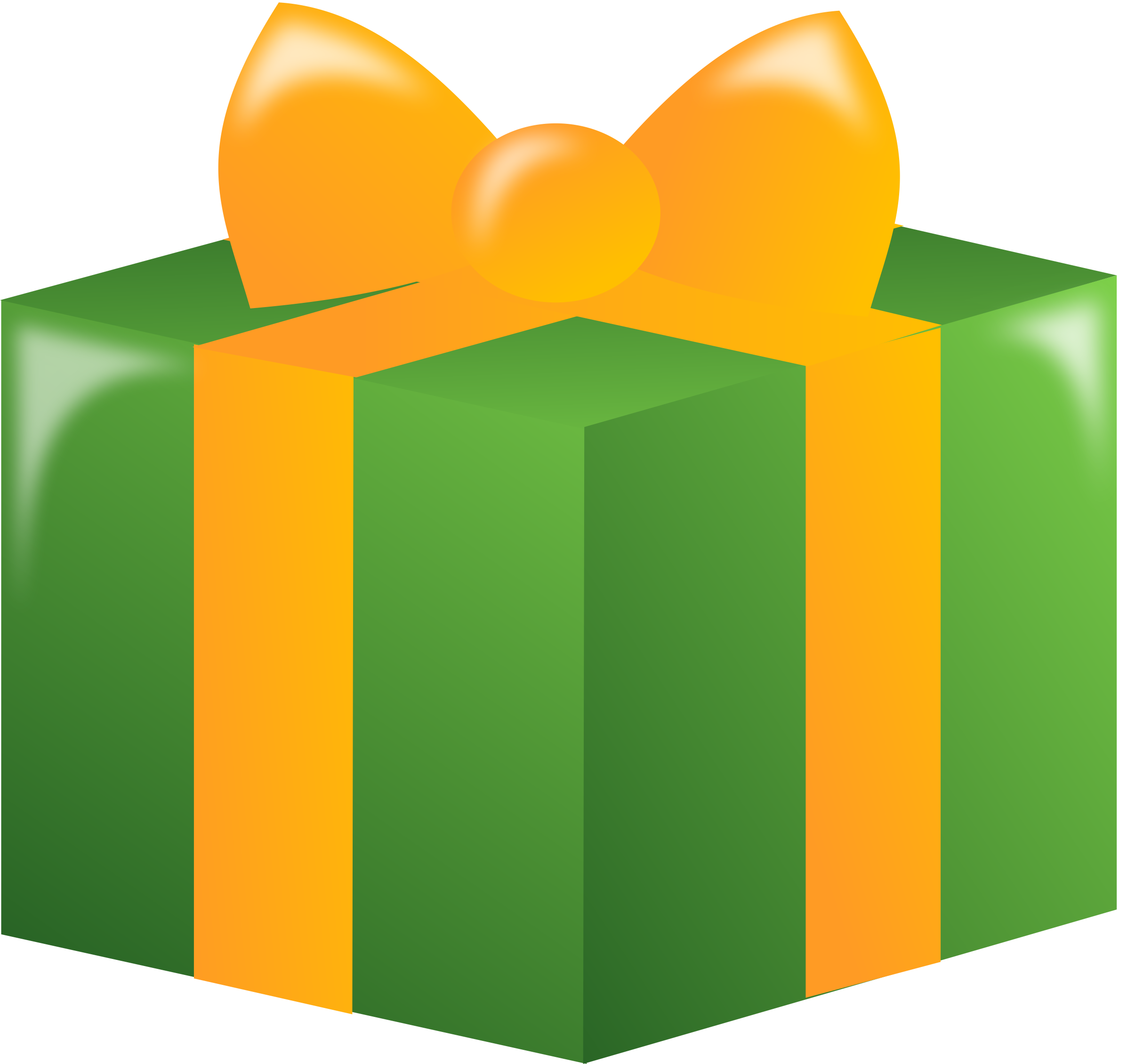 Impressive Ideas Birthday Present Clipart Hd Free Gift - Clip Art Gift Box (2394x2259)