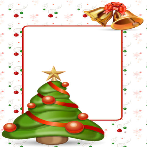 Choose Your Holiday Frame - Christmas Tree (500x500)