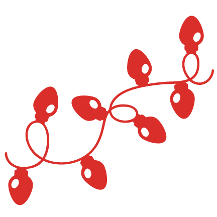 Christmas Lights Svg Scrapbook Cut File Cute Clipart - Christmas Lights Svg Free (432x432)