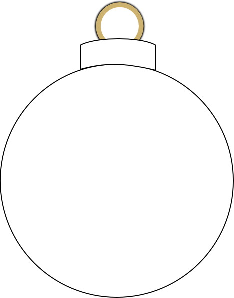 Clip Arts Related To - White Christmas Ball Png (468x596)