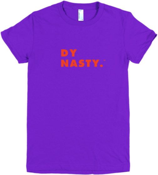 Dynasty Tm Tshirt Womens Purple Grande - Active Shirt (750x900)