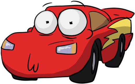 How About Monty Morty Mcqueen - Cars Pixar Tumblr Art (500x357)