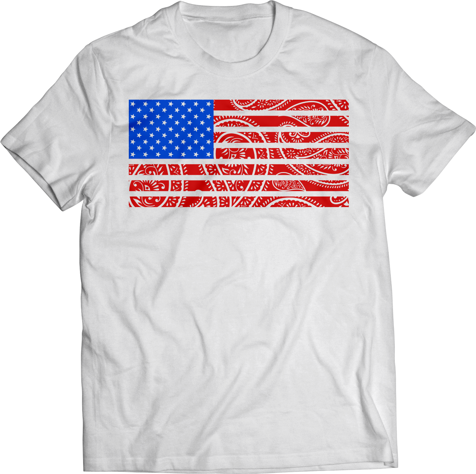 American Flag T-shirt - Santa Clause Shuirts (1800x1800)