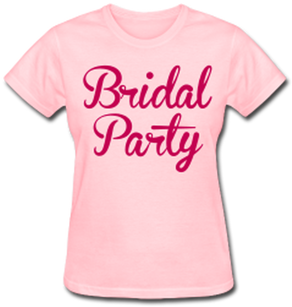 Bridal Party Ladies T-shirt - Pink Panther T Shirt (700x700)