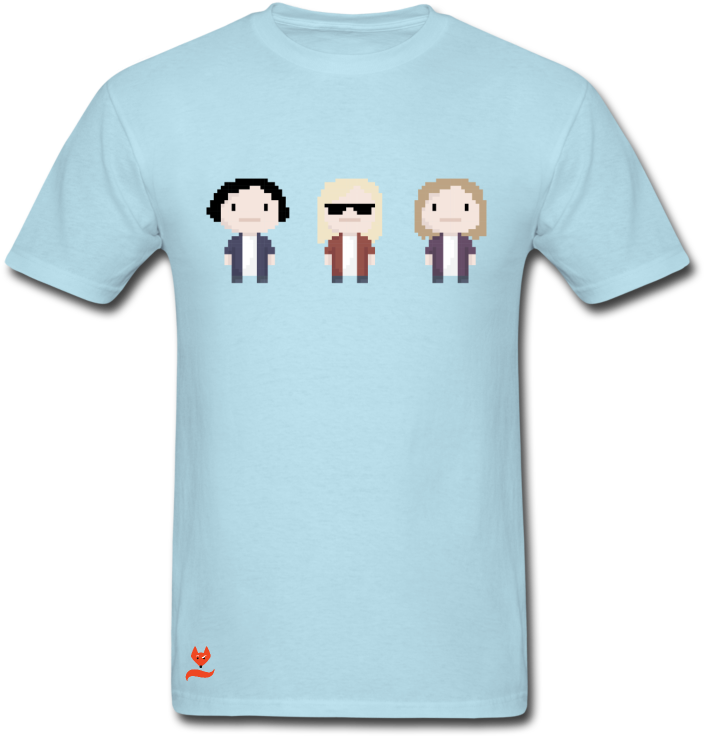 8 Bit Ylvis Men's T Shirt - T Shirt (800x800)