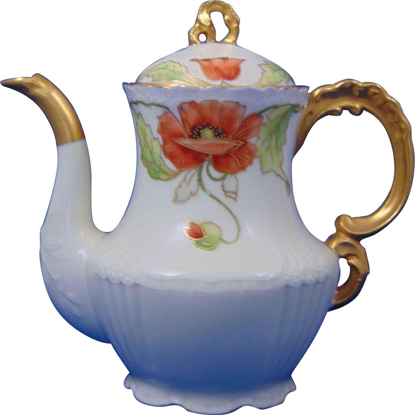 Offered For Purchase Is A Beautiful Jean Pouyat Limoges - Teapot (1406x1406)