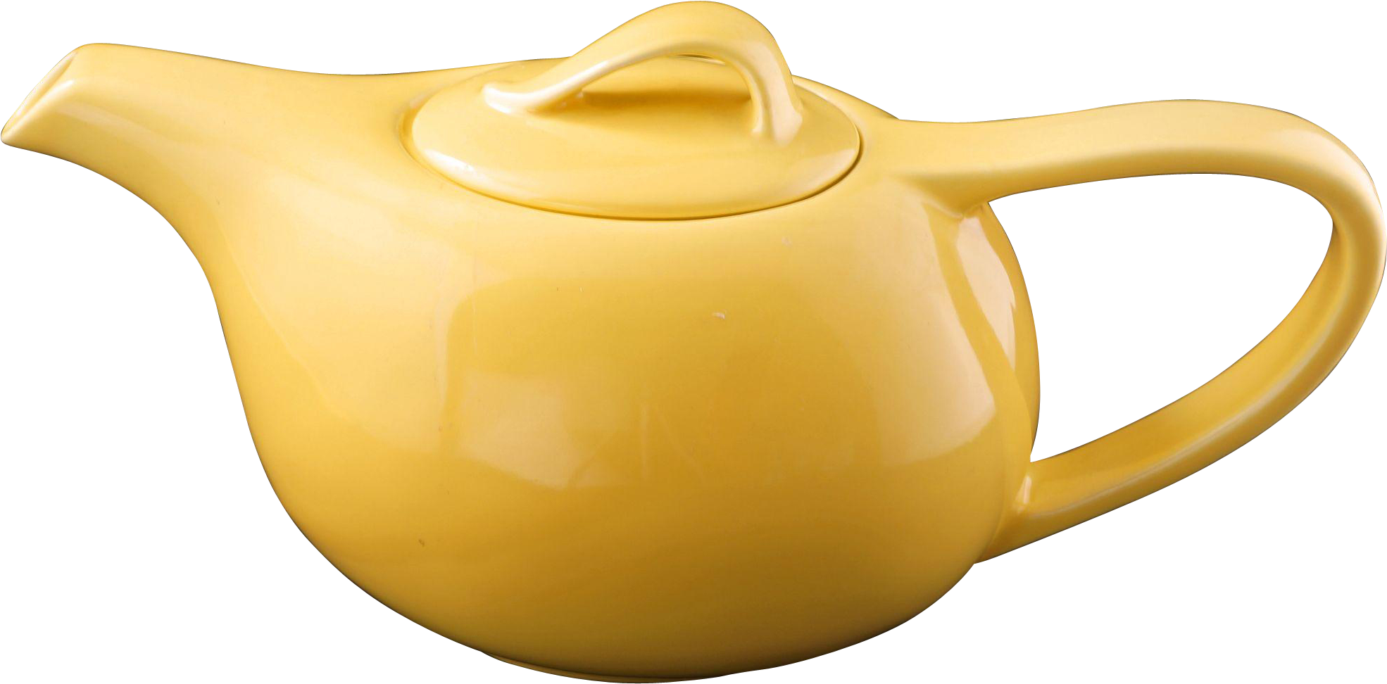 Antique Yellow Ware Teapots - Teapot (1969x1969)