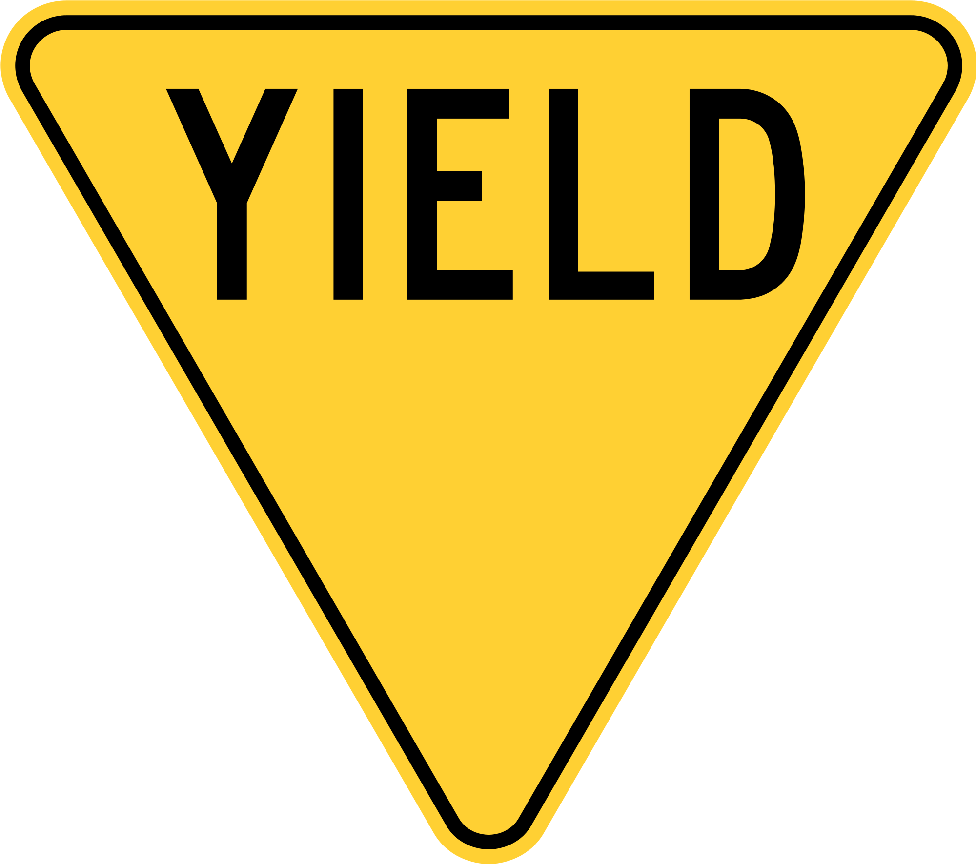 Is There More To Real Estate Yield - Yield The Right Of Way (2000x1774)