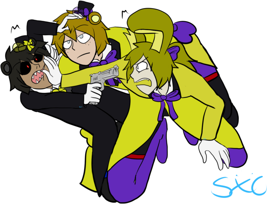 Why Is He Touching My Man By Silverxcristal - Cartoon (983x812)
