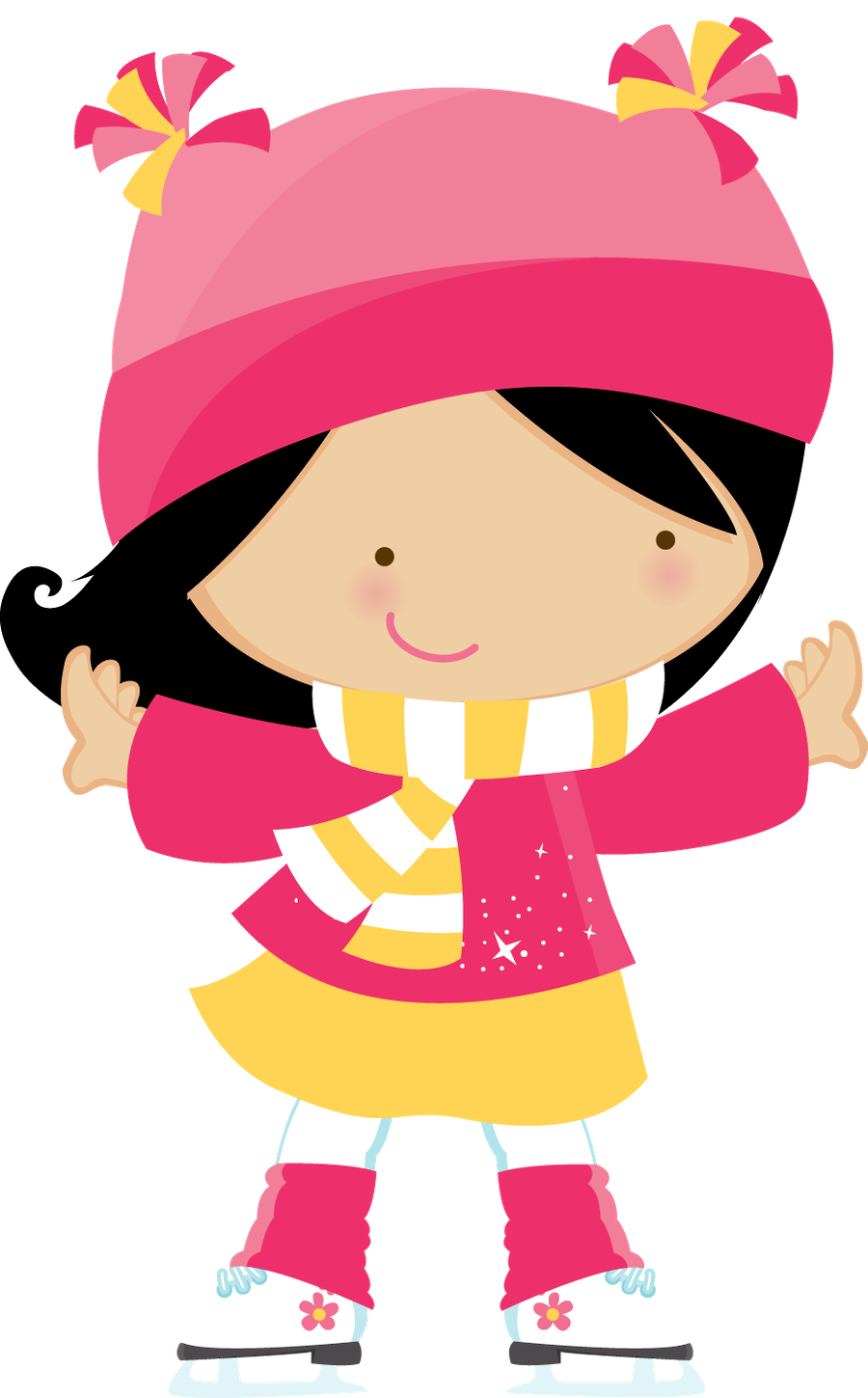 Menina Baby Png - Niños En Invierno Png (900x1449)