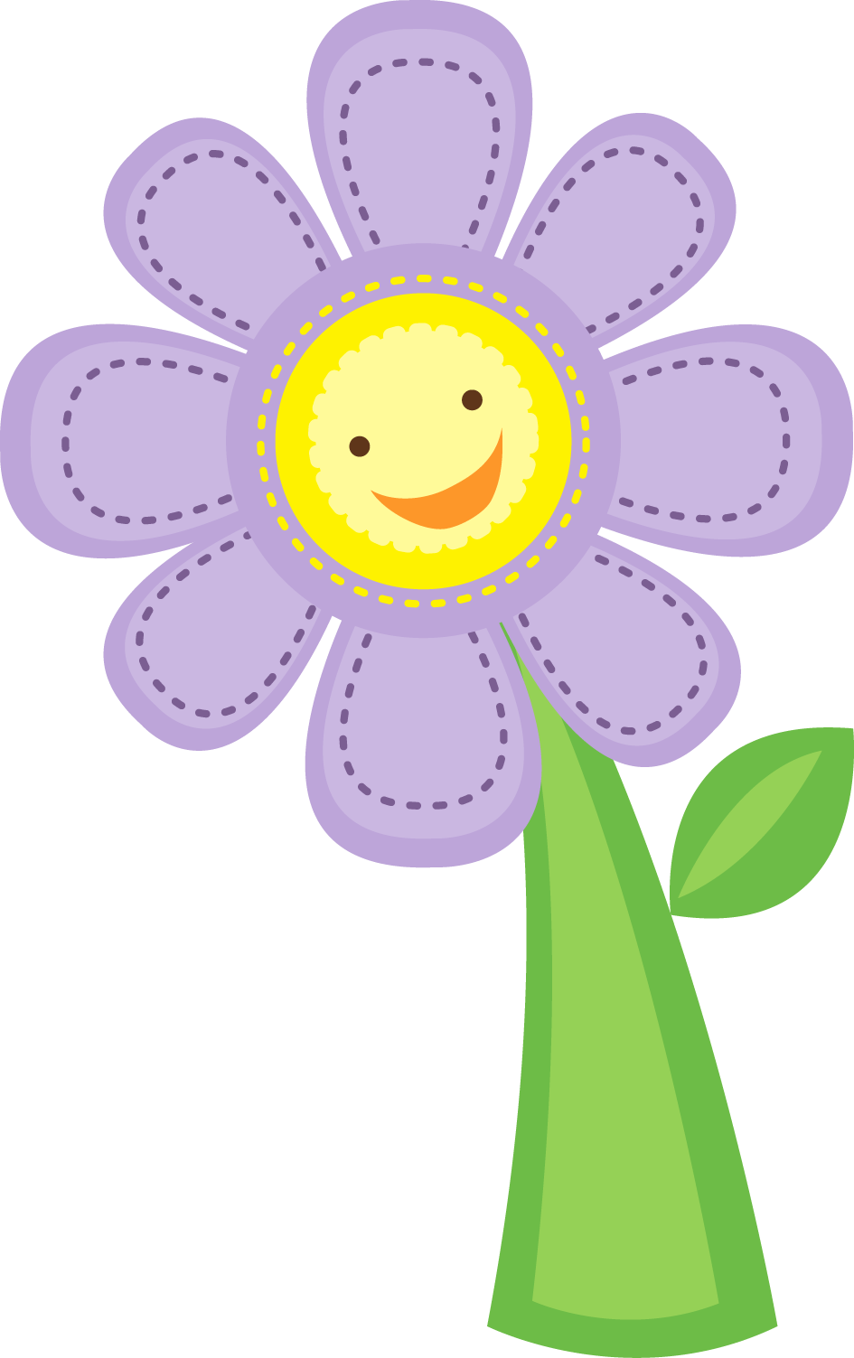 Alice In Babyland 005 - Happy Flower Clipart (945x1503)