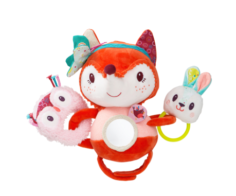 Alice Amie De Promenade - Pram Rattle Alice Lilliputiens (458x458)