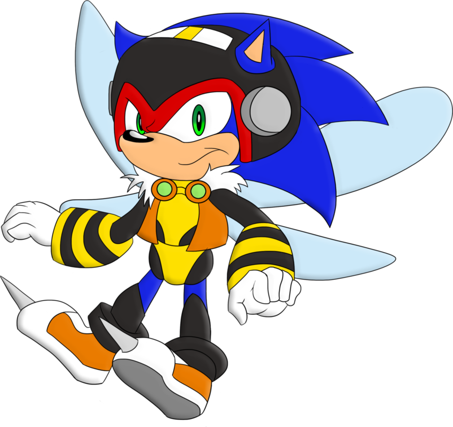 Sonic The Bee-hog By Mattmiles - Cartoon (920x868)