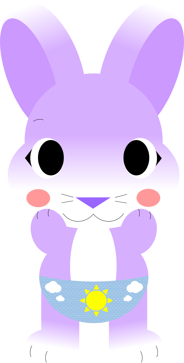 Sunny The Rabbit By Alice Of Africa - Cartoon (620x1221)