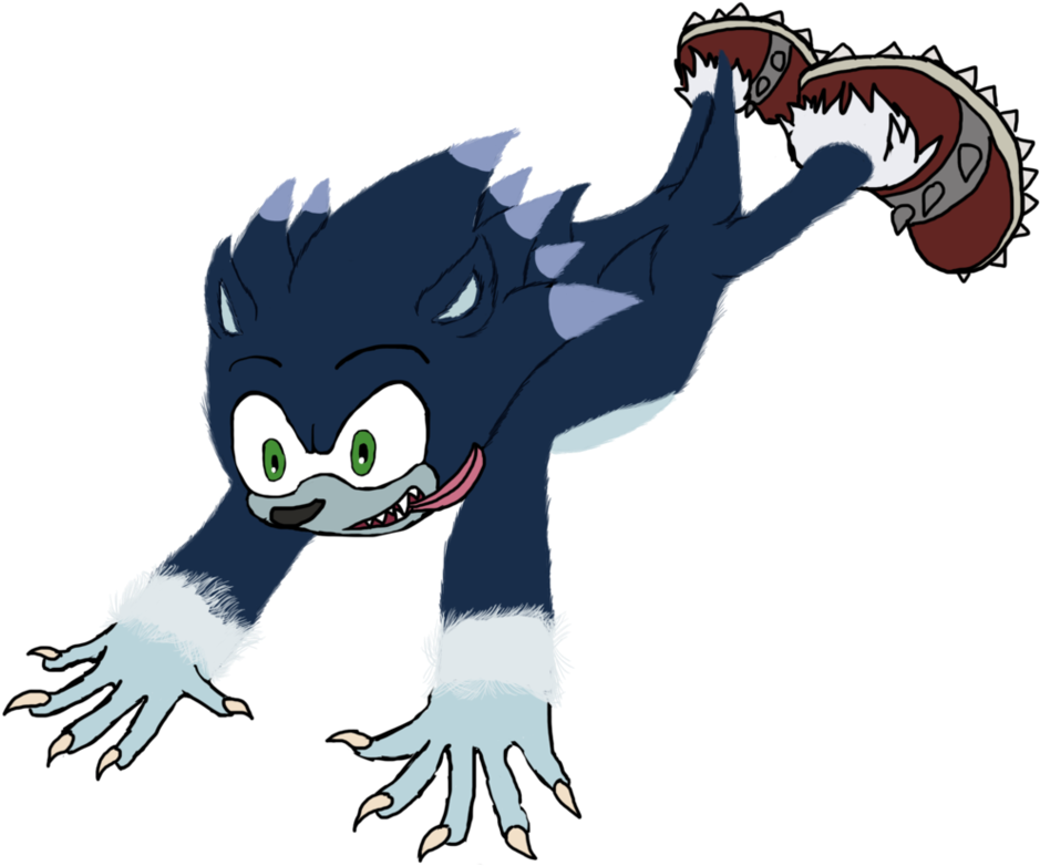 Unleashed Werehog By Kingdomkeysora-13 - Samsung (970x823)