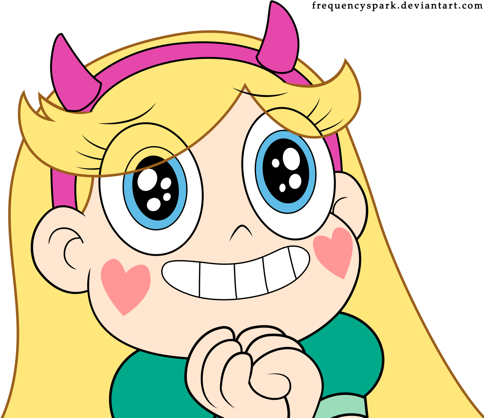 Marcooo ~ Season 2 Cute Star Butterfly Vector - Star Butterfly Png (1600x1375)