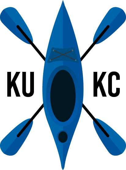 Kayaking Club Logo Concept By Raindropsdesign - Kayaking Logo Png (412x556)