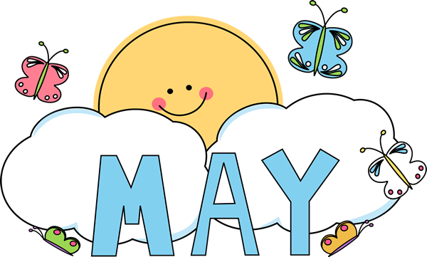 Month Of May Butterflies - Months Of The Year May (600x361)