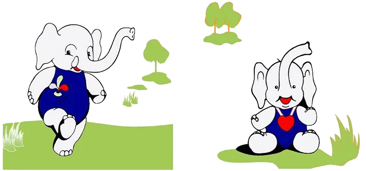 Baby Elephant Walk And Sit 720*355 Transprent Png Free - Baby Elephant Walk And Sit 720*355 Transprent Png Free (720x355)