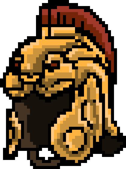 Trojan Helmet - Helmet 8 Bit (420x560)