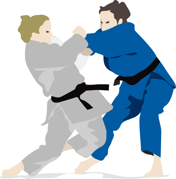 Judo Icon - Wrestling - Judo Transparent Clip Art (594x603)