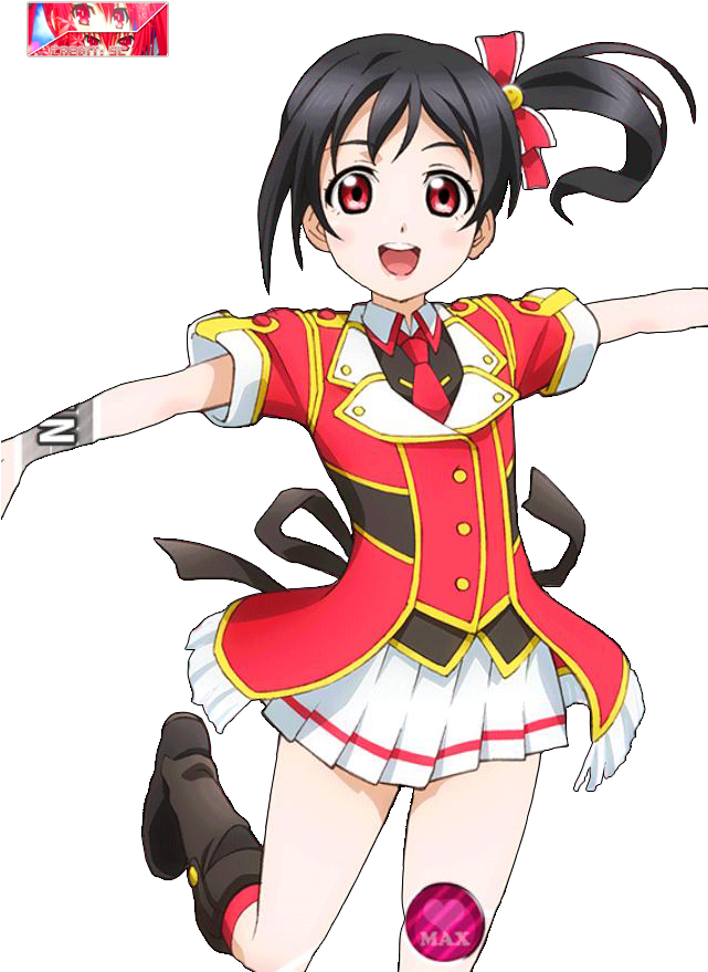 Renders - Love Live School Idol Project Nico Png (640x900)