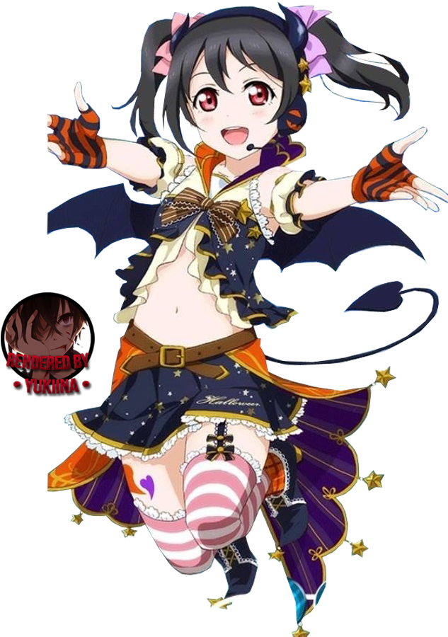 [niko Yazawa] Render 1 By Shidangao - Love Live Nico Halloween (640x901)