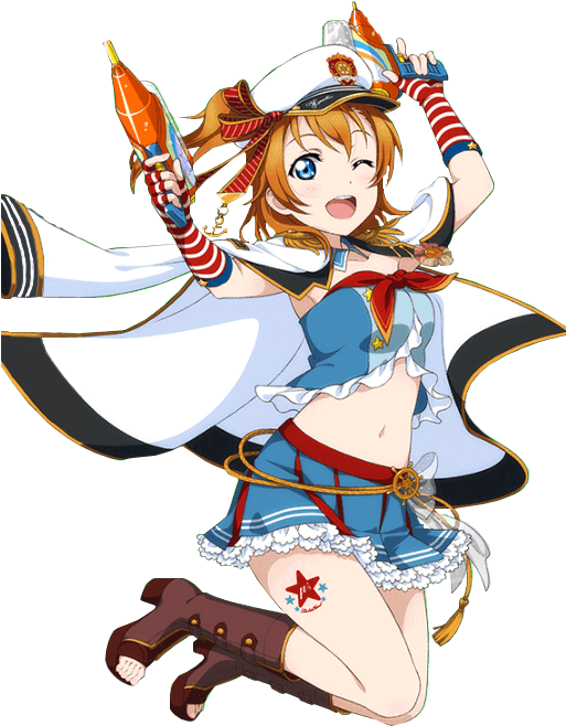 Love Livenico Yazawa Render - Love Live Transparent Honoka (512x720)