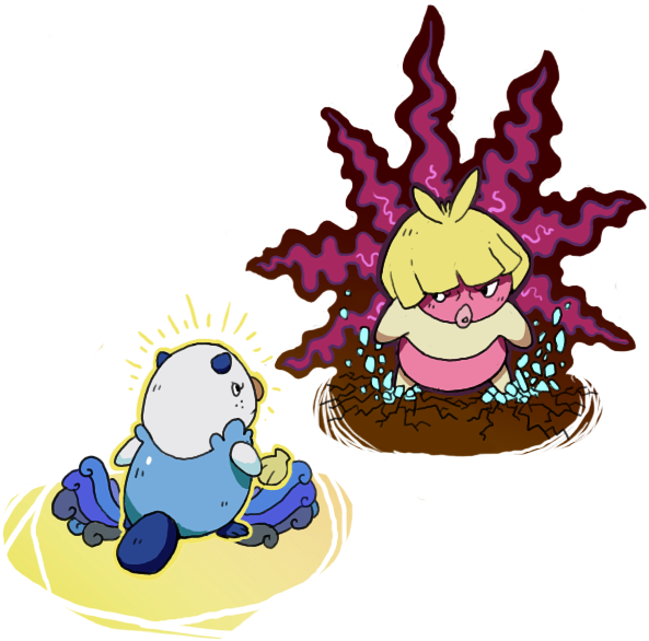 Play A Game Of Good Vs Evil By Nastyjungle - Cartoon (607x598)