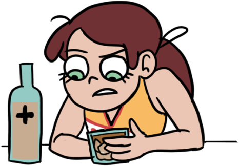 Face Facial Expression Nose Cheek Human Behavior Clip - Star Vs. The Forces Of Evil (500x348)