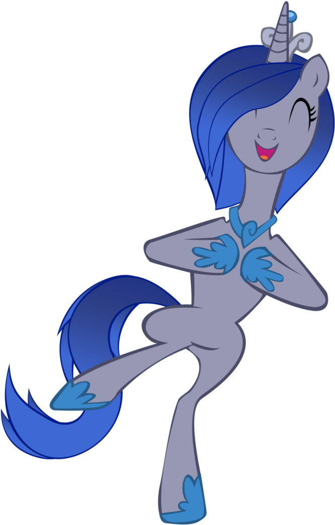 Silly Mane Cut Aura By Scisohaelora - Cartoon (750x1066)