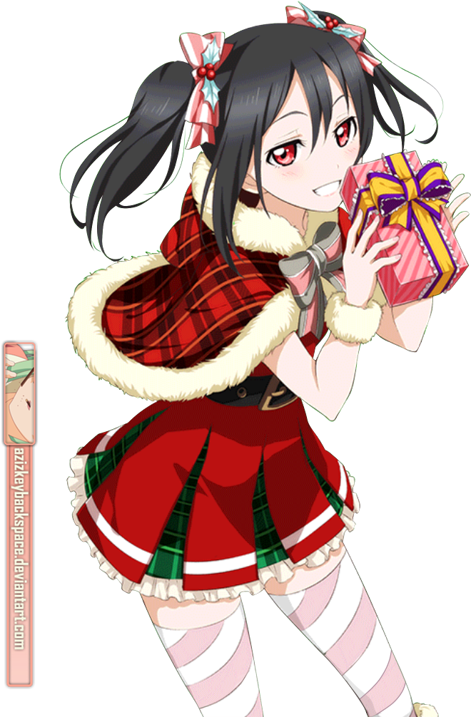 Azizkeybackspace 44 3 - Love Live Christmas Nico (768x1080)