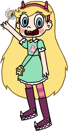 Star Vs The Forces Of Evil 2 Back In Action Star By - Cartoon (318x468)