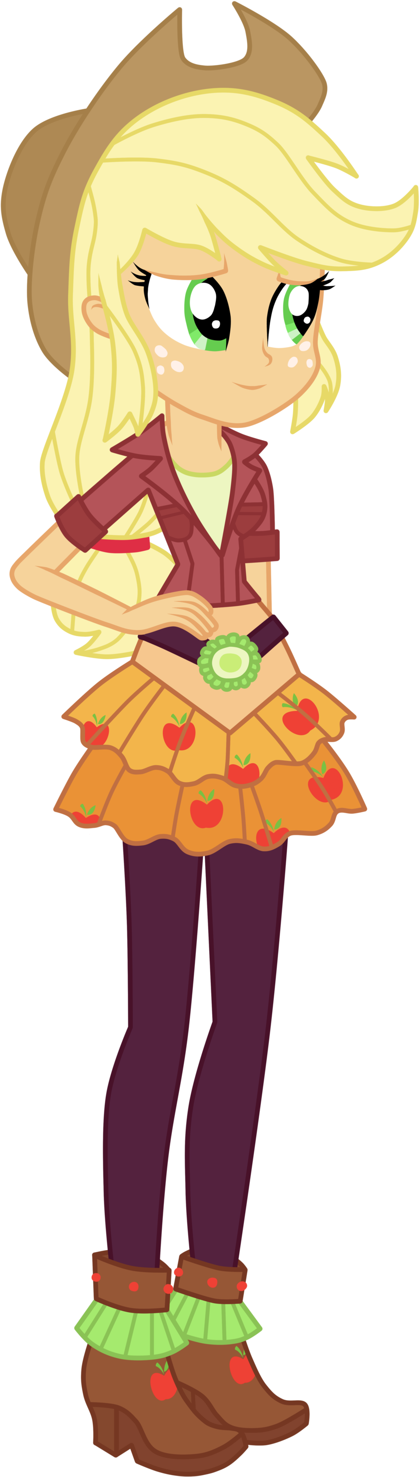 Applejack - Friendship Games - Applejack Equestria Girls Friendship Games (1024x3082)
