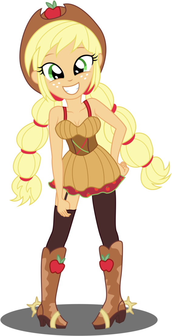 New Style By Sumin6301 - Applejack (701x1140)