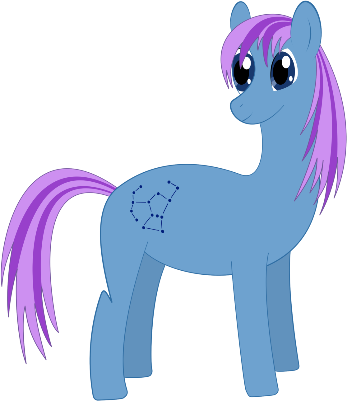 Kazetomizunookami Mane And Tail - My Little Pony Tail And Main (1280x1335)