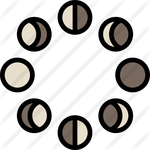 Moon Phases - Lunar Phase (512x512)