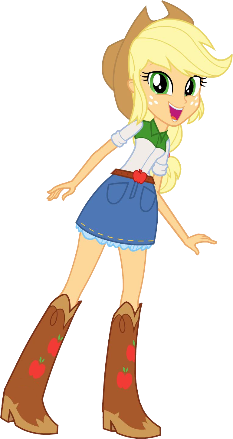 Equestria Girls Applejack By Ytpinkiepie2-d8yya3o - Applejack (1600x1600)