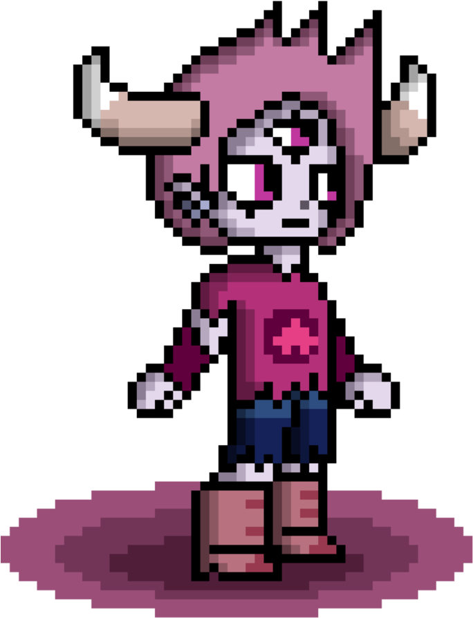 Star Vs The Forces Of Evil Tom Sprite By Cabbt - Megaman X Pixel Art (761x1049)