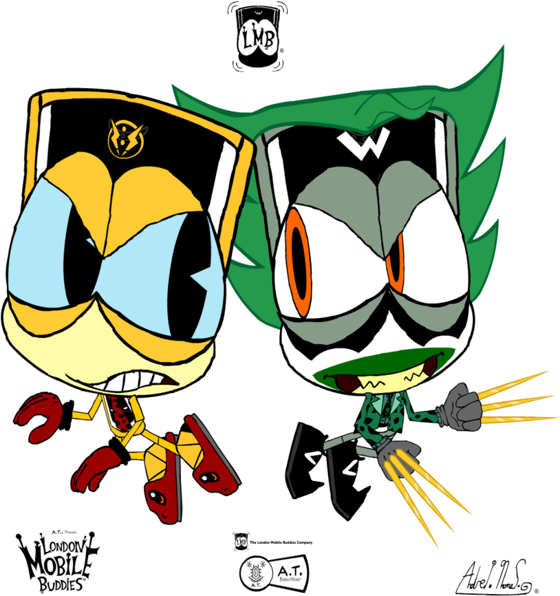 Bulkey Vs Evil Wikky Face Off By Londonmobilebuddiesx - Cartoon (852x937)