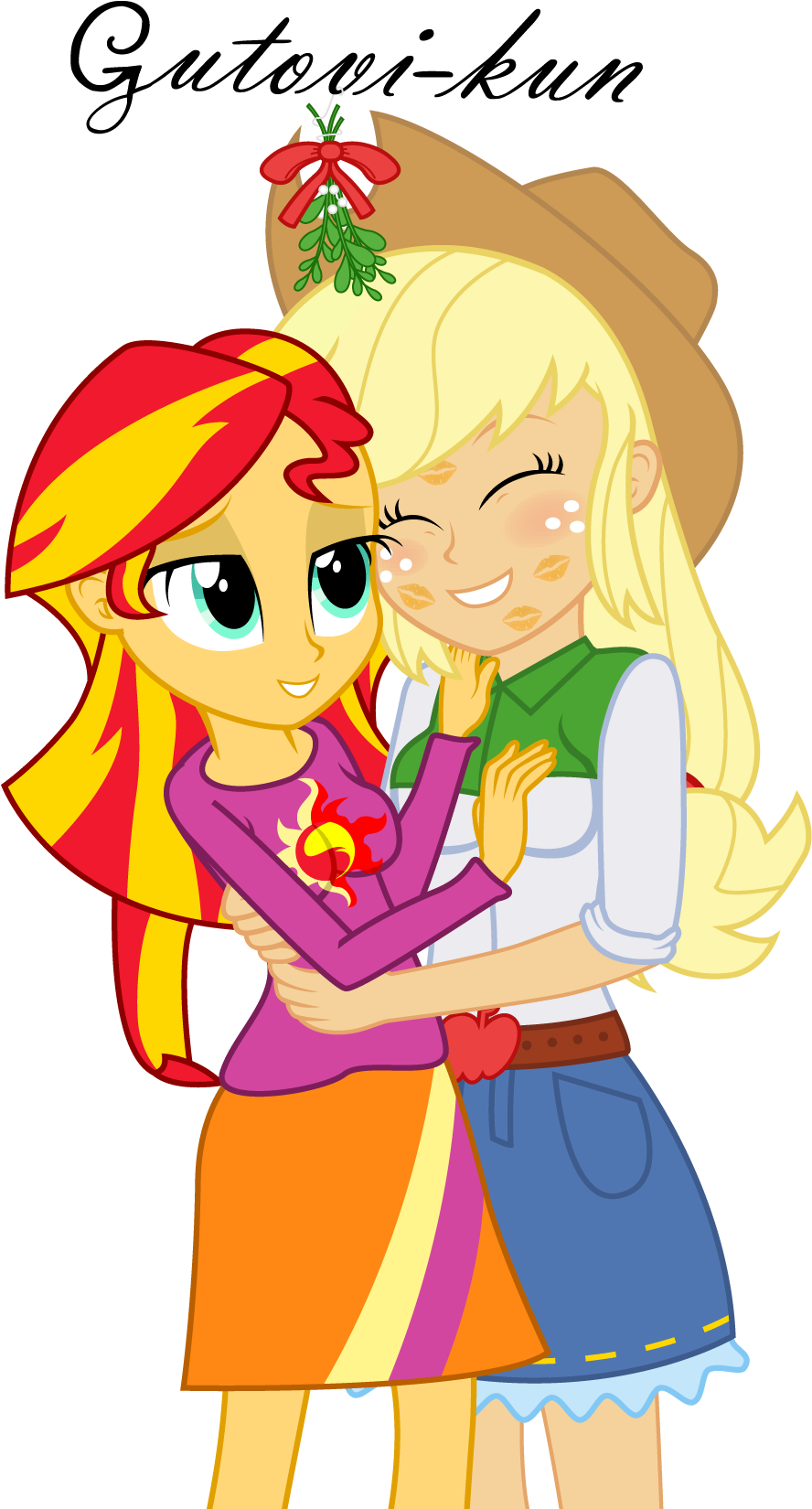 Applejack, Appleshimmer, Artist - Cartoon (938x1667)