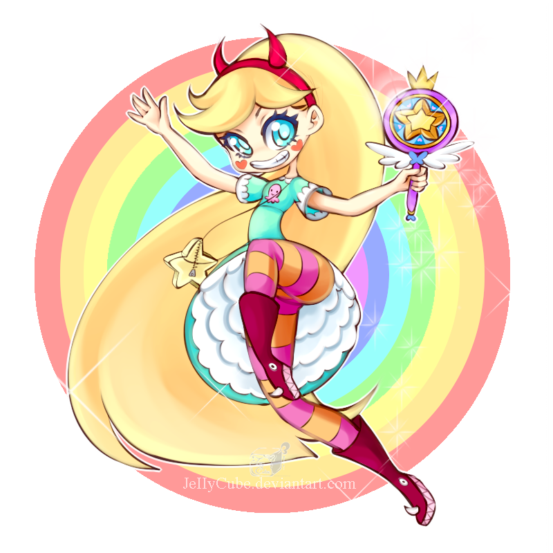 Star Vs Forces Of Evil By Jeiiycube - Cartoon (800x800)