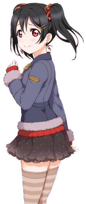 Nicowhitedaysrrender - Nico Yazawa Card Render (287x677)