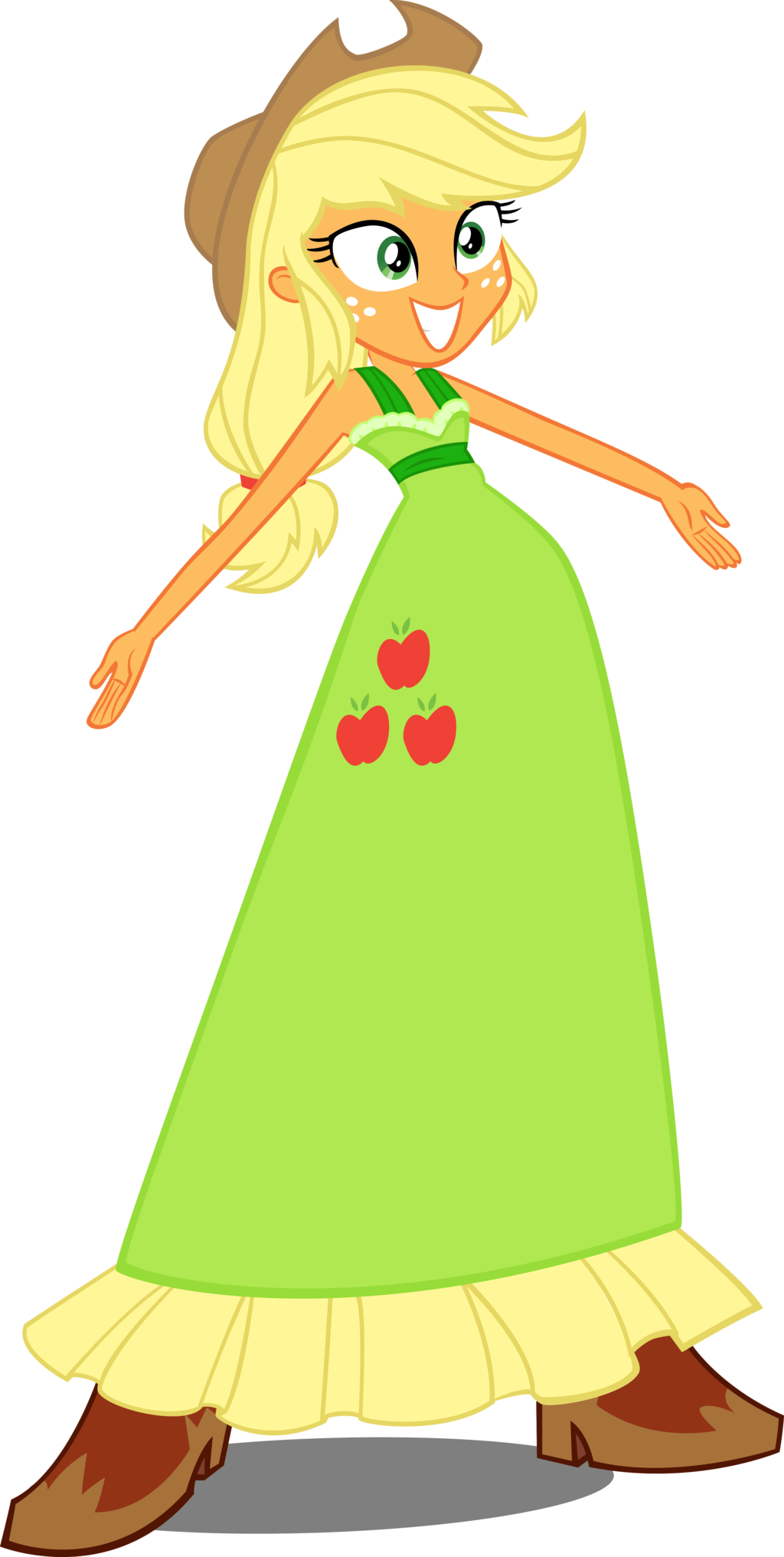 Applejack By Deathnyan Equestria Girls - My Little Pony Equestria Girls Fluttershy (1024x2032)