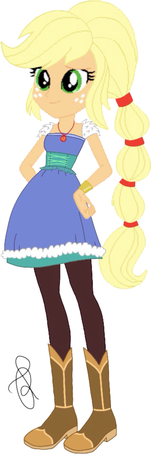 Ilaria122, Base Used, Boots, Clothes, Dress, Equestria - Equestria Girls Base Applejack (868x2048)