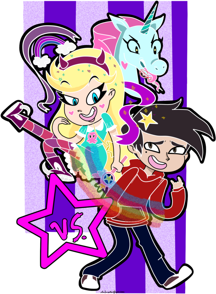 Star Vs The Forces Of Evil By Animatedjapanbee - Cartoon (755x1059)
